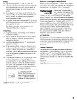 Preview for 3 page of Sony KP-53HS30 - 53" Hi-scan 1080i™ Projection Tv Operating Instructions Manual