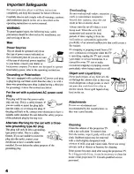 Preview for 4 page of Sony KP-53HS30 - 53" Hi-scan 1080i™ Projection Tv Operating Instructions Manual