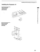 Preview for 11 page of Sony KP-53HS30 - 53" Hi-scan 1080i™ Projection Tv Operating Instructions Manual