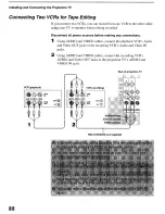 Preview for 22 page of Sony KP-53HS30 - 53" Hi-scan 1080i™ Projection Tv Operating Instructions Manual