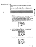 Preview for 45 page of Sony KP-53HS30 - 53" Hi-scan 1080i™ Projection Tv Operating Instructions Manual