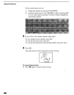 Preview for 46 page of Sony KP-53HS30 - 53" Hi-scan 1080i™ Projection Tv Operating Instructions Manual