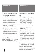 Preview for 4 page of Sony KP-53XBR4CT Operating Instructions Manual