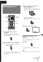 Preview for 19 page of Sony KP-53XBR4CT Operating Instructions Manual