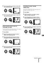 Preview for 25 page of Sony KP-53XBR4CT Operating Instructions Manual