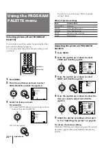 Preview for 28 page of Sony KP-53XBR4CT Operating Instructions Manual