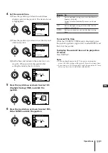 Preview for 31 page of Sony KP-53XBR4CT Operating Instructions Manual