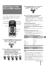 Preview for 41 page of Sony KP-53XBR4CT Operating Instructions Manual