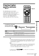 Preview for 19 page of Sony KP-FS57 Operating Instructions Manual