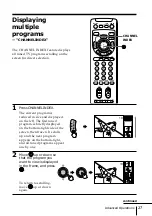 Preview for 27 page of Sony KP-FS57 Operating Instructions Manual