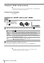 Preview for 52 page of Sony KP-FS57 Operating Instructions Manual