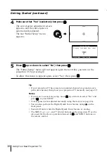 Preview for 10 page of Sony kp-fw46 Operating Instructions Manual