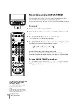 Preview for 34 page of Sony KV-13VM40 User (English, Espa& Operating Instructions Manual