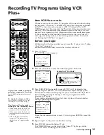 Preview for 35 page of Sony KV-13VM40 User (English, Espa& Operating Instructions Manual