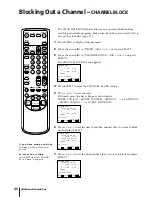 Preview for 40 page of Sony KV-13VM40 User (English, Espa& Operating Instructions Manual