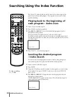 Preview for 44 page of Sony KV-13VM40 User (English, Espa& Operating Instructions Manual