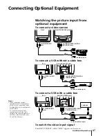 Preview for 47 page of Sony KV-13VM40 User (English, Espa& Operating Instructions Manual