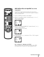 Preview for 75 page of Sony KV-13VM40 User (English, Espa& Operating Instructions Manual