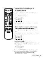 Preview for 85 page of Sony KV-13VM40 User (English, Espa& Operating Instructions Manual