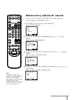 Preview for 111 page of Sony KV-13VM40 User (English, Espa& Operating Instructions Manual