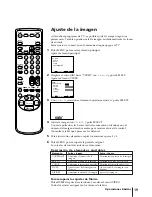 Preview for 123 page of Sony KV-13VM40 User (English, Espa& Operating Instructions Manual