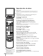 Preview for 130 page of Sony KV-13VM40 User (English, Espa& Operating Instructions Manual