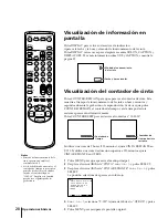 Preview for 132 page of Sony KV-13VM40 User (English, Espa& Operating Instructions Manual