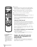 Preview for 136 page of Sony KV-13VM40 User (English, Espa& Operating Instructions Manual