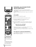 Preview for 138 page of Sony KV-13VM40 User (English, Espa& Operating Instructions Manual