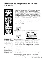 Preview for 139 page of Sony KV-13VM40 User (English, Espa& Operating Instructions Manual