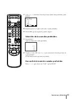 Preview for 147 page of Sony KV-13VM40 User (English, Espa& Operating Instructions Manual