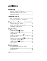 Preview for 9 page of Sony KV-24FV12 - 24" Trinitron Color Flat Tv Operating Instructions Manual