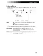 Preview for 42 page of Sony KV-24FV12 - 24" Trinitron Color Flat Tv Operating Instructions Manual