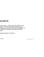 Preview for 49 page of Sony KV-24FV300 Operating Instructions Manual