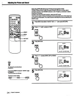 Preview for 34 page of Sony KV-27XBR55 - 27" Ctv Xbr Operating Instructions Manual