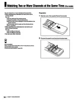 Preview for 36 page of Sony KV-27XBR55 - 27" Ctv Xbr Operating Instructions Manual