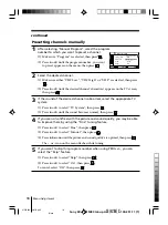 Preview for 18 page of Sony KV-BT21 Operating Instructions Manual