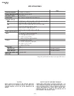 Preview for 2 page of Sony KV-G21M2 Service Manual