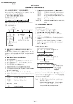 Preview for 18 page of Sony KV-HA14L80 Service Manual