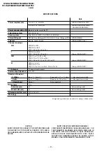 Preview for 3 page of Sony KV-HA21M80 Service Manual