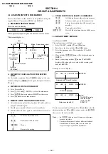 Preview for 20 page of Sony KV-HA21N70 Service Manual