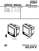 Sony KV-PF21P40 Servise Manual preview