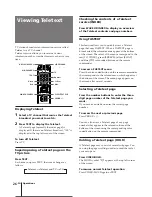 Preview for 26 page of Sony KV-V28 Operating Instructions Manual