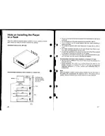 Preview for 14 page of Sony Lasermax LDP-1450 Operating Instructions Manual