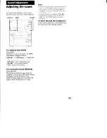 Preview for 23 page of Sony lbt-dr3 Operating Instructions Manual