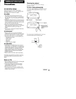 Preview for 31 page of Sony lbt-dr3 Operating Instructions Manual