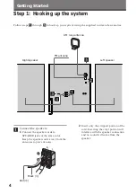 Preview for 4 page of Sony LBT-G2500 - Lbt Electronics Operating Instruction