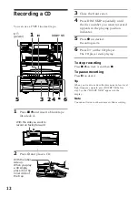 Preview for 12 page of Sony LBT-G2500 - Lbt Electronics Operating Instruction