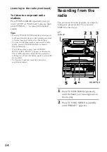 Preview for 14 page of Sony LBT-G2500 - Lbt Electronics Operating Instruction