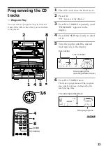 Preview for 21 page of Sony LBT-G2500 - Lbt Electronics Operating Instruction